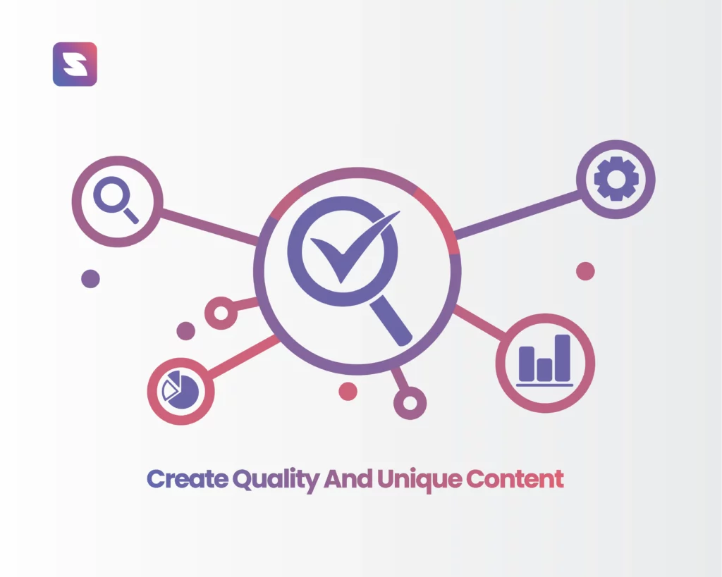 Create quality and unique content to get sitelinks