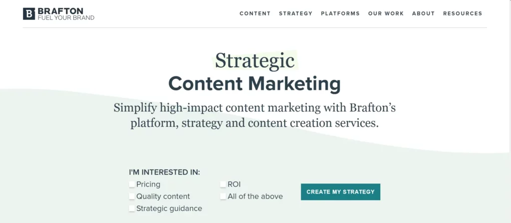 Brafton content marketing agency