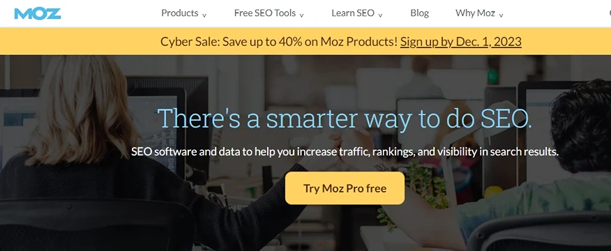 Moz Pro Home Page