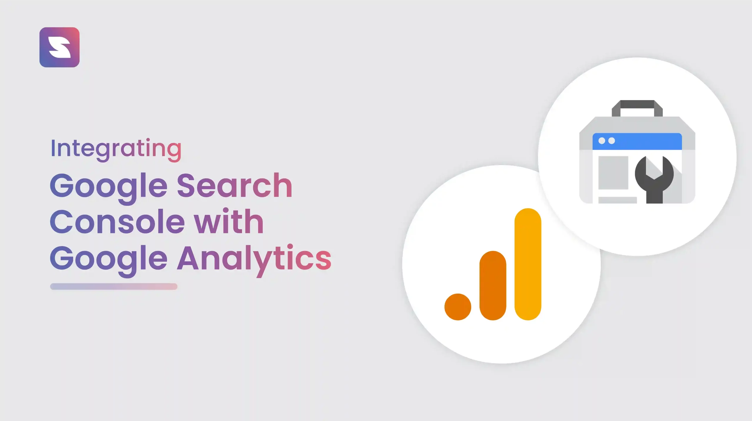 Google Search Console with Google Analytics