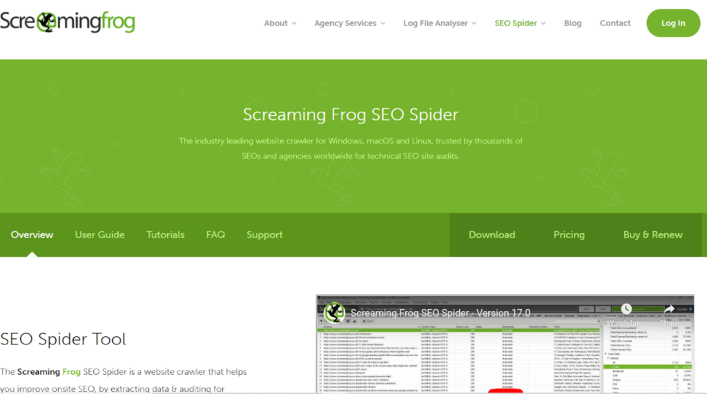 Screaming Frog