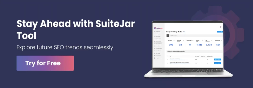  Call to action prompting readers to sign up for suitejar